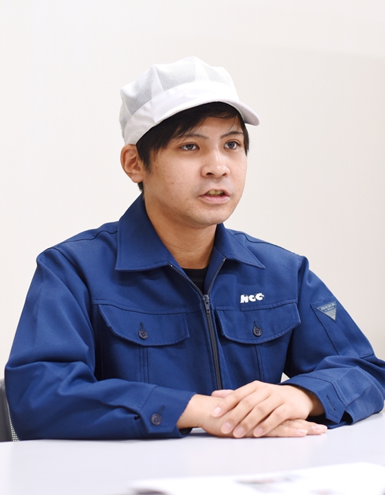 生産部門 Mさん